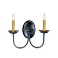 thumbnail image 1 of Meyda 118552 15 in. Classic 2 Light Wall Sconce, 1 of 1