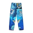 thumbnail image 6 of Vaporeon Men's Pajama Pants, Ultra-soft Comfy Casual Lounge Pants, Graphic Printed Sleep Pjs Bottoms With Drawstring Pockets, 6 of 8