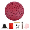 thumbnail image 4 of 11 Tone Small Steel Tongue Drum Percussions Instrument Handpans Drum Ethereal Drum for Meditations Healing Concert Yoga, 4 of 13