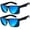 Matte - Blue, variant on XL Polarized Men's Oversized Sunglasses Big Heads Wide Face Large Head Fit Sports Driving Fishing Extra Wide Sunglasses
