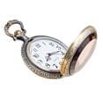 thumbnail image 1 of Vintage Watch Pocket Watch Quartz Pocket Watch Portable Watch with Chain, 1 of 8