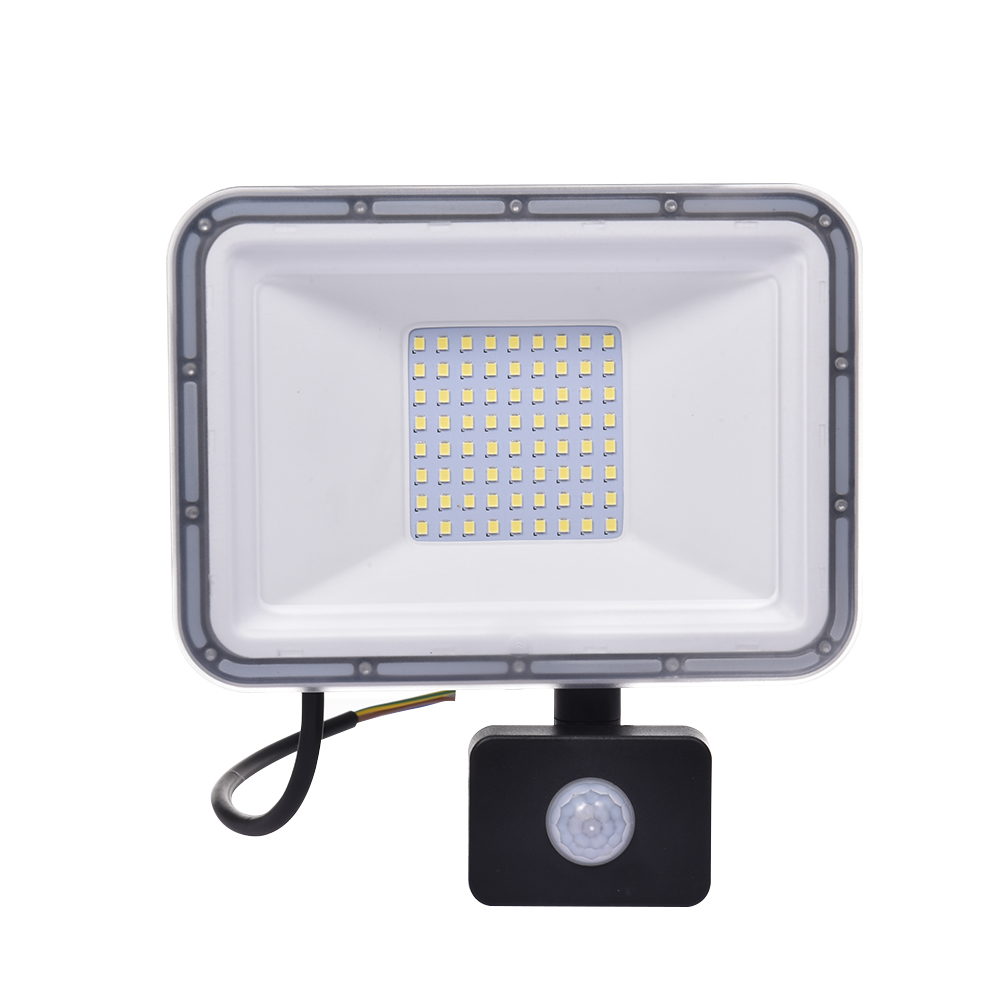 led flood light with microwave sensor