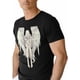thumbnail image 1 of T-Shirts for Men, Cartoon Angel Crew Neck Cotton T-Shirt Men's Short Sleeve Animation Style, 1 of 8