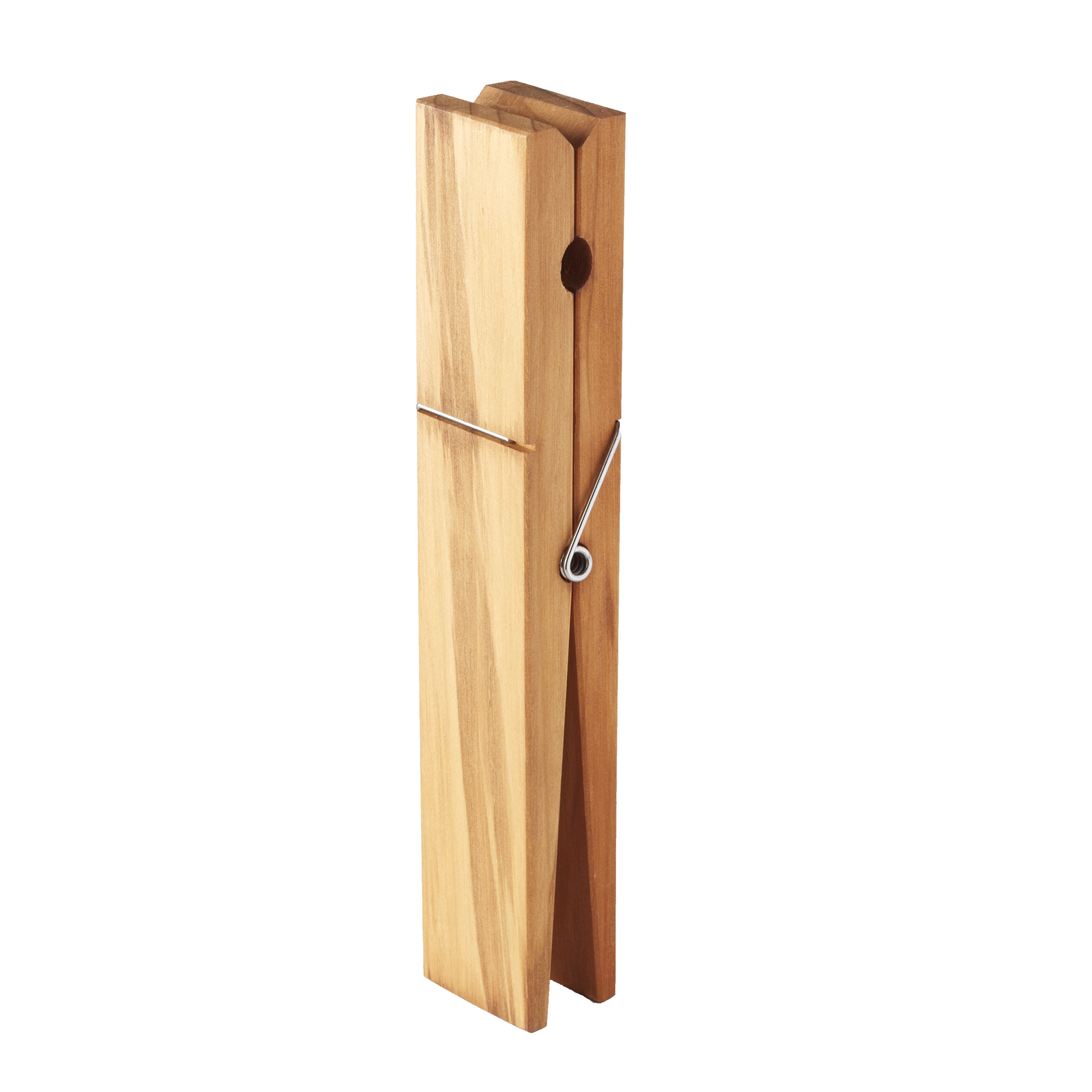 Jumbo Clothespin Towel Holder Wall Hook Farmhouse Bathroom Accent