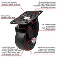 thumbnail image 3 of Ruedas Caster Duty de poliuretano FactorDuty de 2 pulgadas con capacidad para 500 kg, 3 of 5