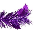 thumbnail image 4 of Northlight 6' Purple Tinsel Pop-Up Artificial Christmas Tree, Unlit, 4 of 6