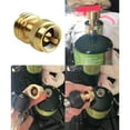 thumbnail image 5 of Camping Outdoor Gas Tank Inflatable Joint Stove Propane Refill Adapter E9P1 O1B8, 5 of 6