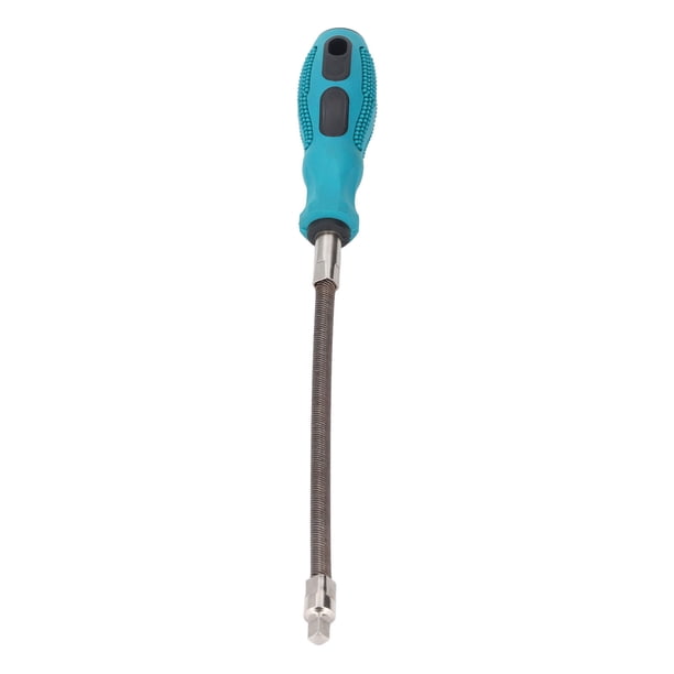 Destornillador De Manga Flexible, Ergonómico Destornillador De Tuerca Cuadrado Robusto De 1/4 Pulg. Fácil De Usar Para Espacios Estrechos