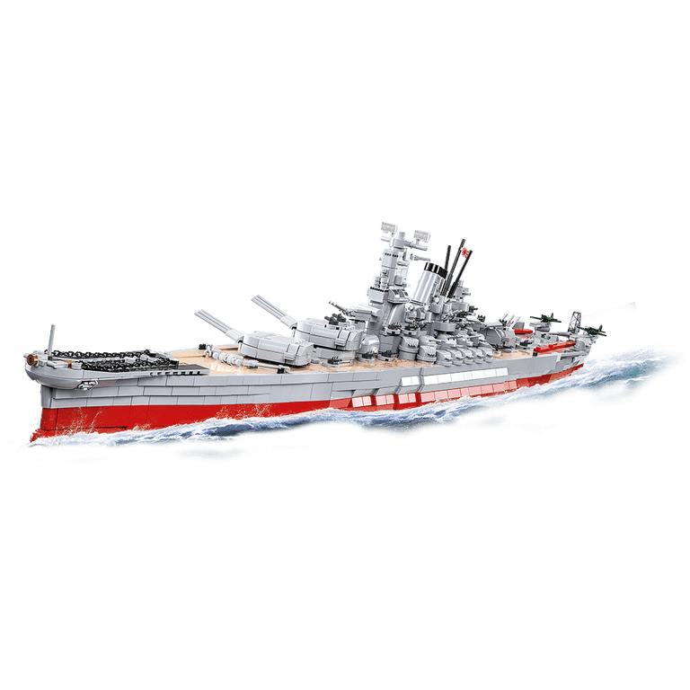 COBI World War II Battleship Yamato Brick Building Toy Military