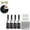 Black, variant on KCGYNP Automotive Glass Repair Fluid 12ml x 4,Advanced Resin for Crack & Chip Fix,Invisible Repair,Protects Against Future Cracks,for Windshields & Glass Items