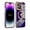 Purple, variant on Magnetic Case for Apple iPhone 11 Pro Max, Luxury Ultra Slim Plating Cute Love Heart Phone Cover Compatible with Magsafe Phone Case Cover for Women Girls for iPhone 11 Pro Max - Black