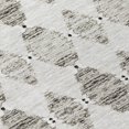 thumbnail image 3 of Addison Rugs Machine Washable Indoor/ Outdoor Chantille Modern Boho Damask Rug Taupe - 2'3" x 7'6", 3 of 5