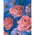 thumbnail image 2 of Popp, Grace 20x24 Gold Ornate Wood Framed with Double Matting Museum Art Print Titled - Layered Petals I, 2 of 4