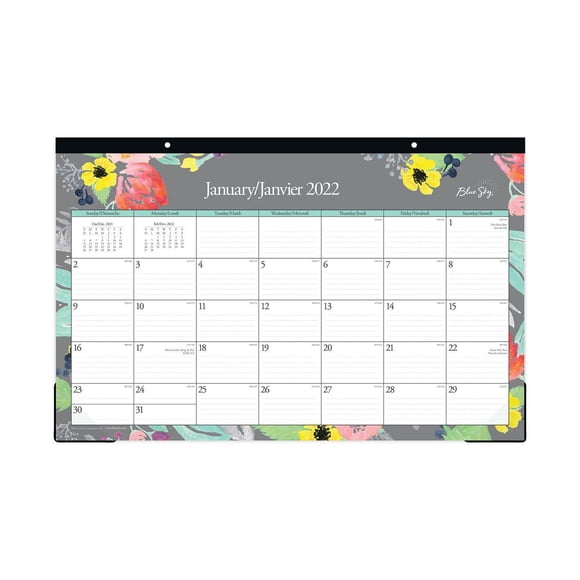 Blue Sky Sophie Medium Monthly Calendar 2022