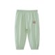 thumbnail image 1 of Odeerbi 6M-6Y Niñas Algodón Lino Pantalones Recortados Verano Casual Linterna Pantalones Color Sólido Pantalones Transpirable, 1 of 5