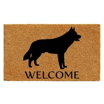 Calloway Mills Siberian Husky Outdoor Doormat 17" x 29"