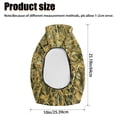 thumbnail image 7 of KUIFORTI Yellow Camo ATV Seat Cover 4-Wheeler Waterproof Seat Covers Anti-Slip ATV Back Seats Powersports Cushion Covers Compatible with Polaris Sportsman Polaris Scrambler Honda Rancher, 7 of 7