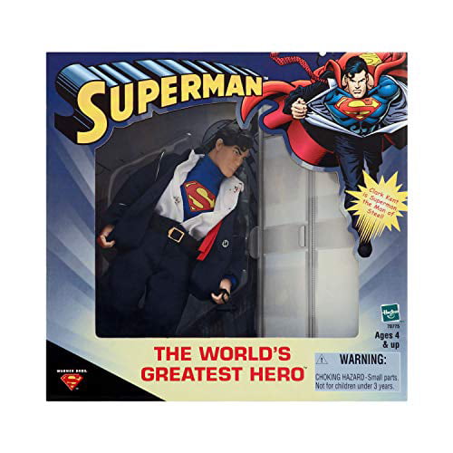 Hasbro Clark Kent Superman The World's Greatest Hero ACTION  2000 New in Box 