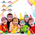 thumbnail image 1 of Decoración del hogar, decoración de habitaciones, gafas de fiesta de feliz cumpleaños, marcos de gafas de papel coloridos para fiesta de cumpleaños, accesorios para gafas, ajuste de gafas, gafas de pa, 1 of 6