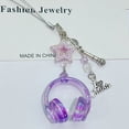 thumbnail image 4 of Aesthetic Y2K Phone Charm Keychains Pendant Mini Headphone Phone Charms Cute Headset Phone Lanyard Keyring Purse Charms Bag Accessories, 4 of 7