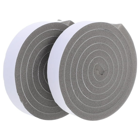 Amosfun Flexible Light Grey Foam Window Weatherstrip Door Seal p with Strong Adhesive Backing