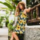 thumbnail image 2 of Disketp Sunflowers para Vestido sin Mangas para Mujeres, Vestidos de Verano para Mujeres, Casual y Holgado para la Playa, 2 of 7