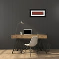 thumbnail image 3 of Marrott, Stephanie 24x9 Black Ornate Wood Framed with Double Matting Museum Art Print Titled - Bordeaux, 3 of 4
