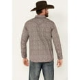 thumbnail image 4 of Moonshine Spirit Men's Fox Trot Floral Print Long Sleeve Snap Western Shirt Purple, 4 of 4