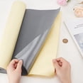 thumbnail image 3 of 79x16 Inch EVA Foam Rubber Roll Adhesive 1mm Gray Adhesive Foam Padding Soundproof DIY Project Sheet for Cosplay Padding DIY Project Gaskets Costume Crafts, 3 of 6