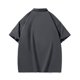thumbnail image 3 of pstuiky camisetas de hombre, Camiseta holgada con cuello de listones para hombre Blusa holgada con cuello en V camisas casuales para hombre xl, 3 of 3