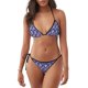 thumbnail image 1 of Fotbe Skull Purple Flower Traje de Baño para Mujer de Dos Piezas – Bikini Sexy de Tirantes Tipo Halter con Diseño Triangular, 1 of 6