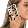 thumbnail image 5 of Funda para Samsung Galaxy S21 Ultra 5G con galvanoplastia de doble cara IMD y soporte para anillo (sonrisa), 5 of 5