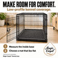 thumbnail image 6 of Magic Carpet™ Absorbent Dog Bowl & Crate Mat, X-Large, 1-Pack, 25" x 38.75" | Soaks Up Spills & Slobber, Washable, Low-Profile, Made in USA, 6 of 10