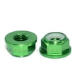 thumbnail image 3 of 2 piezas-10 piezas M2 M2.5 M3 M4 M5 M6 M8 Tuerca de seguridad de nailon con brida de aluminio anodizado de colores, 3 of 5