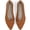 Brown, variant on Ballet Flats Shoes for Women - Comfortable Casual Dressy Classic Softable Pointed Toe Bow Knit Work Office Shoe