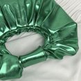 thumbnail image 2 of Bolso de mano de cuero para mujer, elegante bolso con asa superior, bolso elegante para niña (verde), 2 of 8