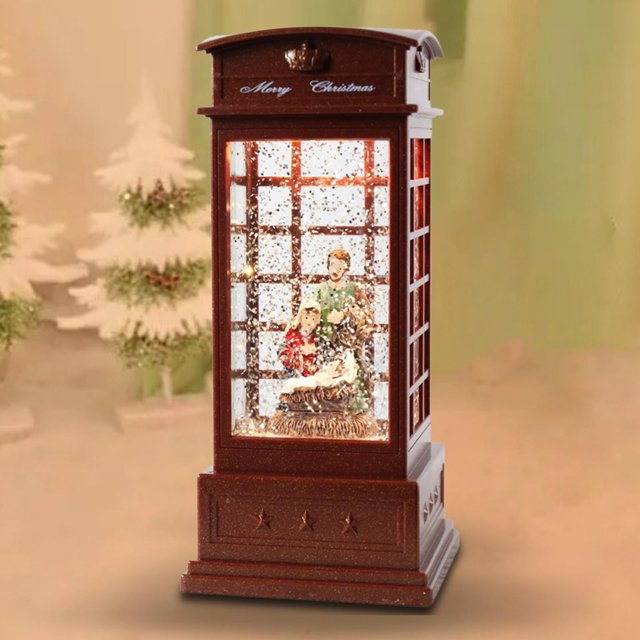 Linterna de adorno Salvador de mesa de Navidad 21 x 5 x 5 cm