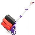 thumbnail image 4 of FCH Folding Hand Truck Aluminum Portable Folding Hand Cart 165lbs Capacity Handy Dolly Cart Ideal for Home, Auto, Office,Travel Use,Purple, 4 of 13