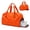Vibrant Orange, variant on Gym Bag for Women Men,30L Travel Duffle Bag with Shoe and Wet Compartment, Adjustable Strap Water-Resistant Weekender Carry On Bags,Sports Fitness Bag(Vibrant Orange)