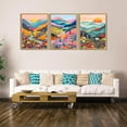 thumbnail image 4 of 3pcs Black Girl Wall Art African American Wall Decor Paintings Fashion Abstract Black Woman Poster Canvas Prints Pictures for Living Room Bedroom 12x16 inch d, 4 of 7