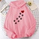 thumbnail image 4 of Nuevas sudaderas con capucha para hombres y mujeres, camisetas con estampado de corazón y huella de perro, sudaderas casuales Harajuku, suéter holgado, 4 of 4