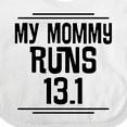 thumbnail image 4 of Inktastic Mommy Runs Half Marathon Boys or Girls Baby Bib, 4 of 4