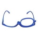 thumbnail image 2 of Gafas de maquillaje profesionales, portátiles, abatibles y de moda para mujer, color azul (+4,00), 2 of 14