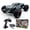 Blue, variant on Xuanlur 1:14 Fast Brushless RC Car for Adults, Max 40 mph Off-Road Truck w/2.4 GHz High Speed Remote Control,4WD, All Terrain Truggy for Snow, Sand & Mud, Blue