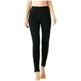 thumbnail image 4 of Fnochy Heated Pants For Women, Fleece Lined Leggings Heating Trousers,USB Electric Winter Warm Bottom, 4 of 6