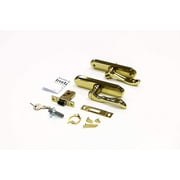 Larson Certified Storm Door M2 Mortise Handle Set Brass