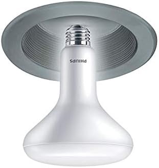 Philips LED Frosted Dimmable BR40 Light Bulb - EyeComfort Flicker Free - 8.8W = 65W - 800 Lumen - Daylight (Pack Of 3)