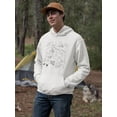thumbnail image 2 of Astronomy Set Design Hoodie Men -Image by Shutterstock, Male Medium, 2 of 4