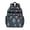 Robot and Gears, variant on Robot and Bolts Blue Pattern Backpack for School, Cute School Bag with Adjustable Shoulder Straps and Padded Back, 15.25"x11.5"x5.25"