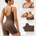 thumbnail image 6 of RongHuan Womens Shorts Gym Yoga Sports Jumpsuit Sleevless Solid Color Tight Bodysuits Shorts, 6 of 10
